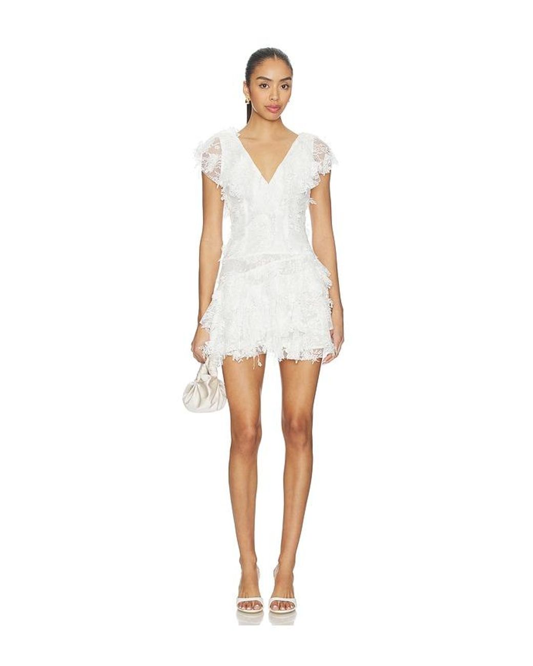 Tularosa White Kelsie Mini Dress