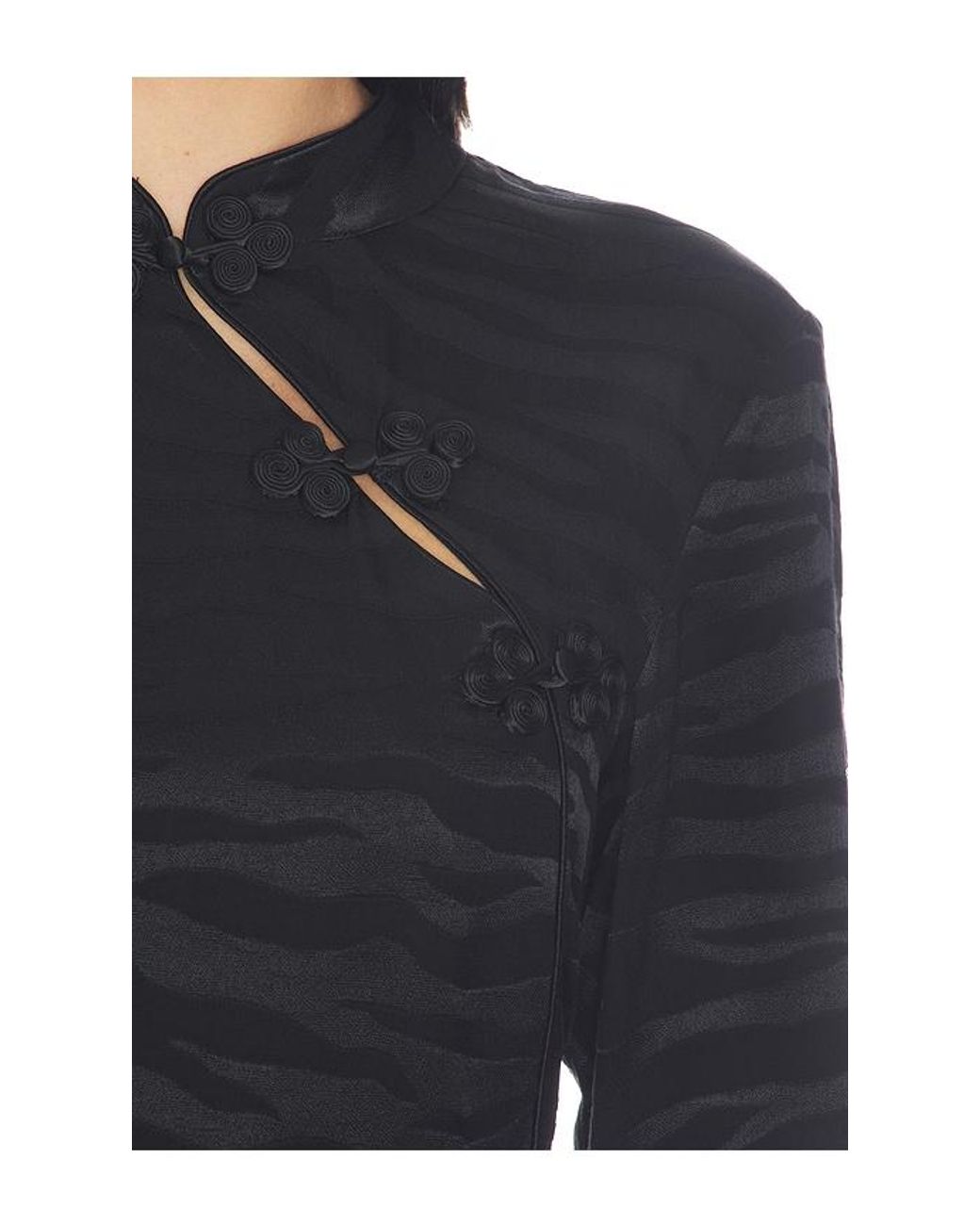 Rixo Black Brooklyn Dress