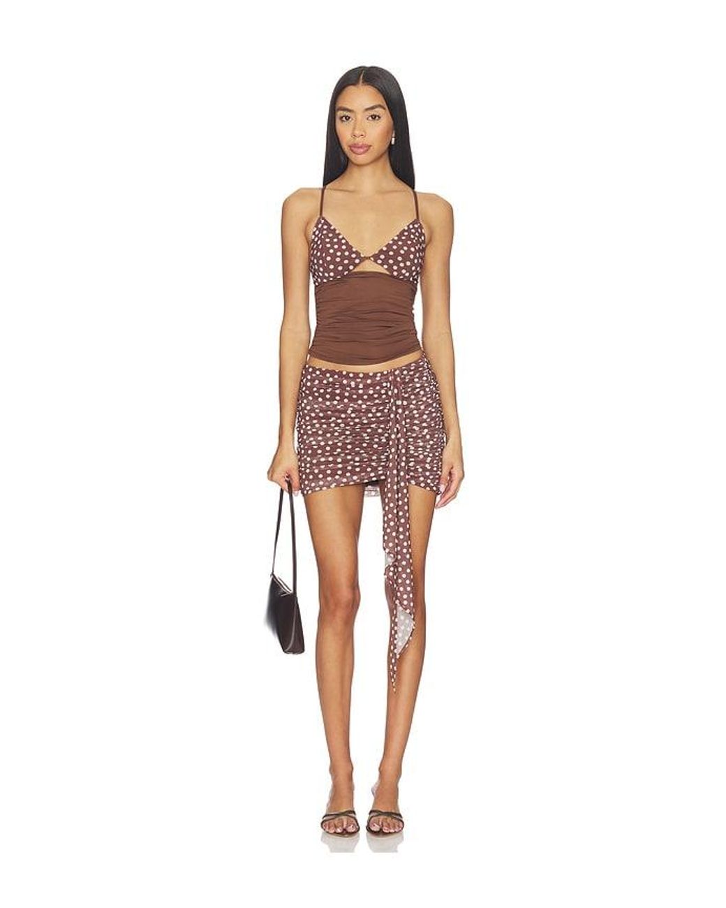 Lovers + Friends Multicolor Judith Mini Skirt
