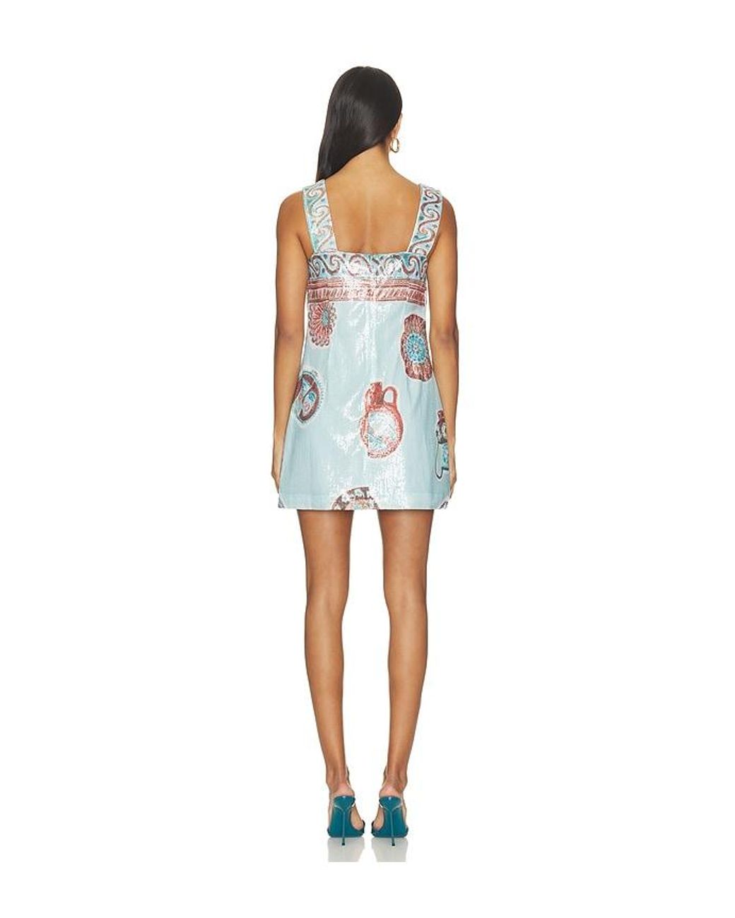 ROAME. Blue Izzy Sequin Dress