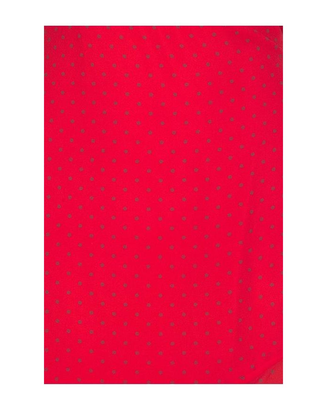 SNDY'S Red Reyen Frill Mini Dress