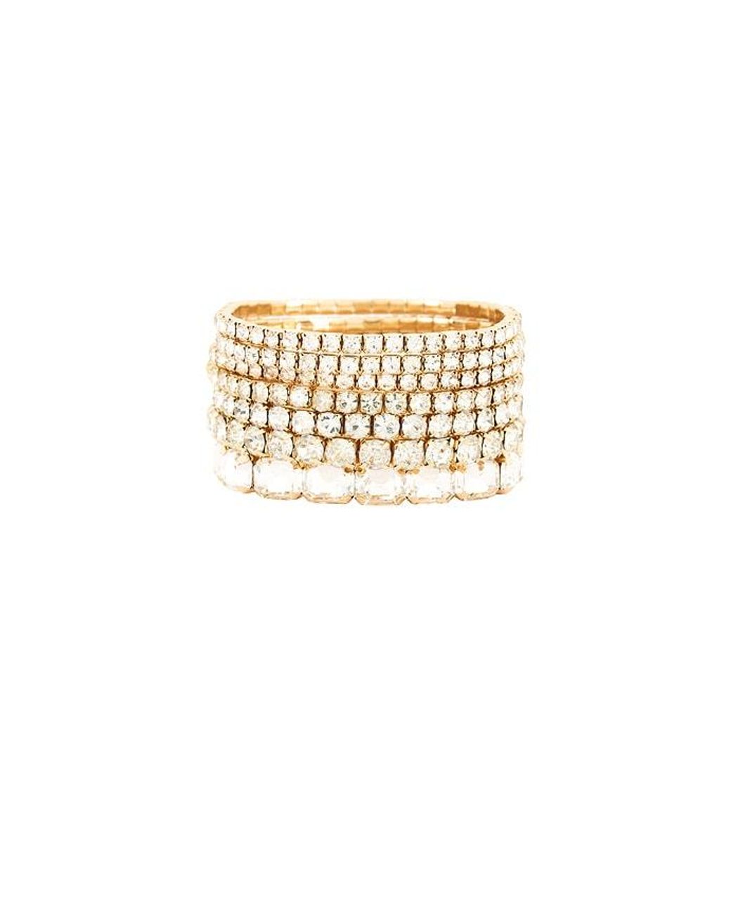 DANNIJO White Valentina Bracelet Set