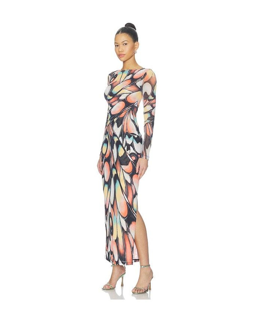 AFRM White Kleid Phyll