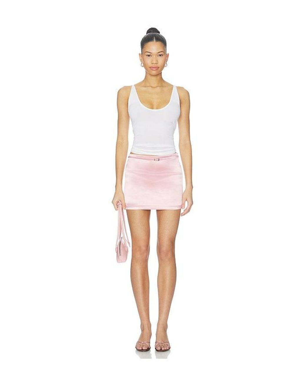 ALL THE WAYS White Madden Mini Skirt