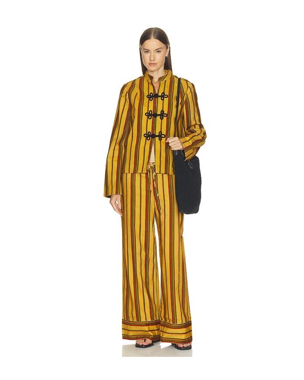 Ciao Lucia Yellow Rowan Top