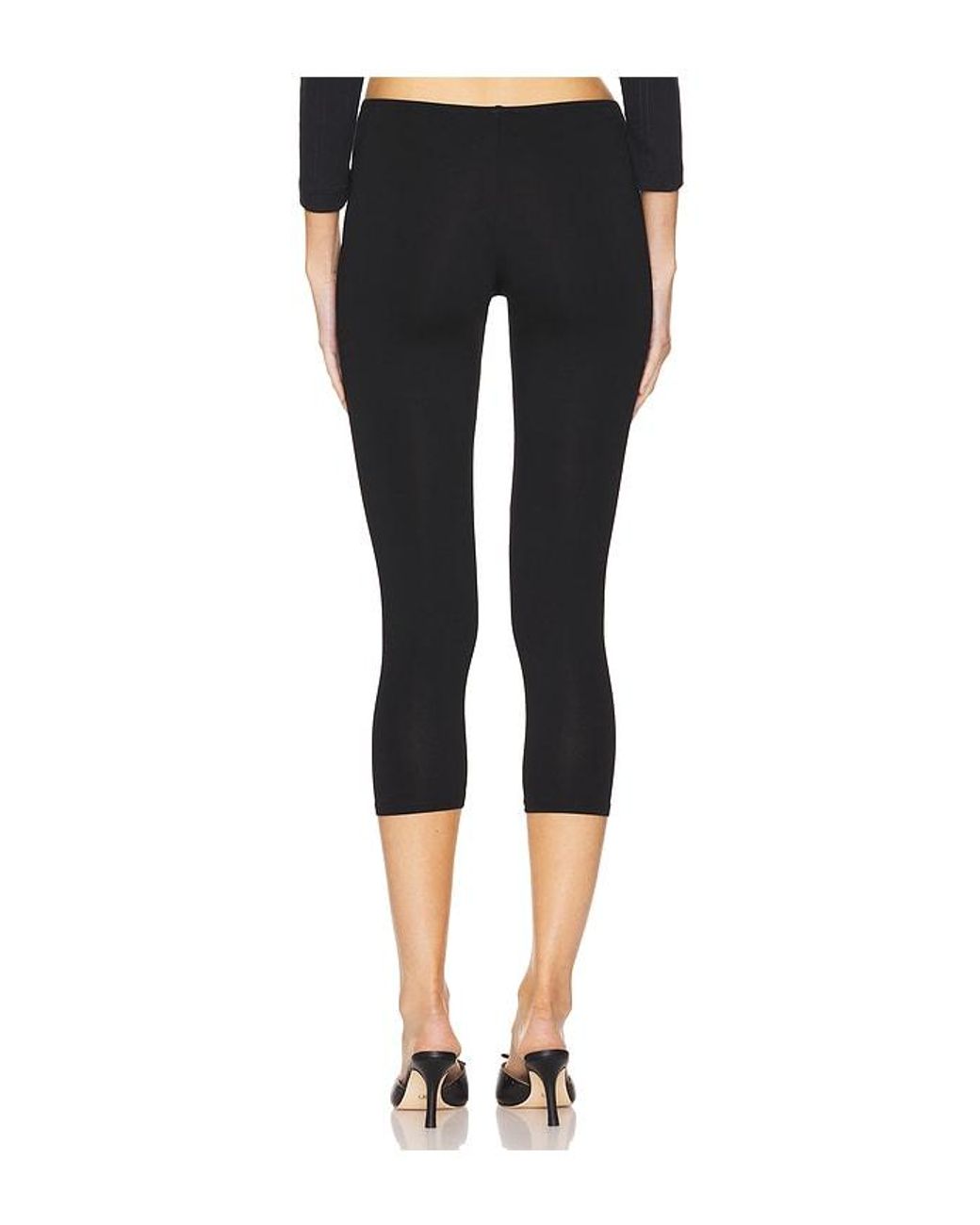 Only Hearts Black Crop Leggings