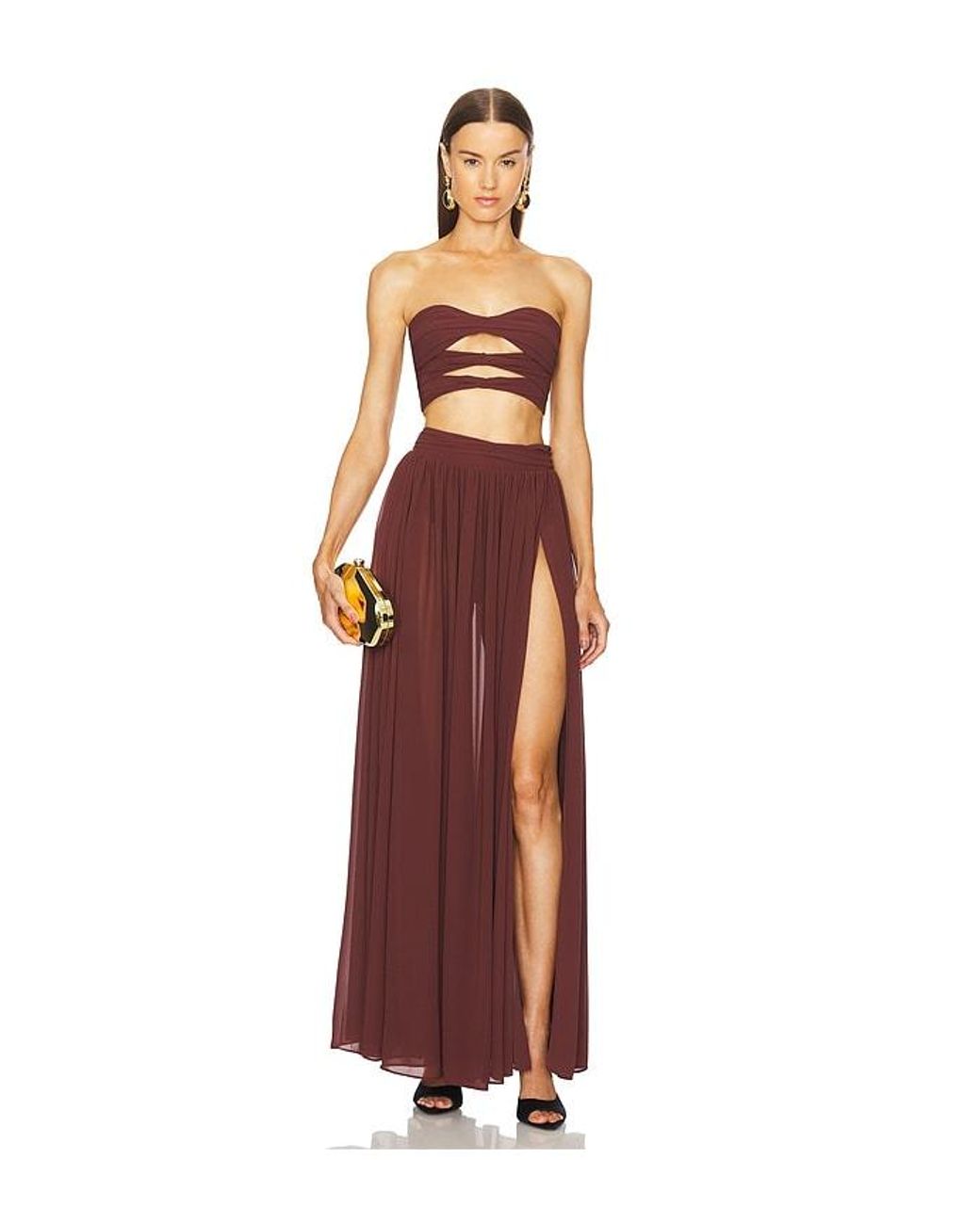 Michael Costello Red X Revolve Acacia Top