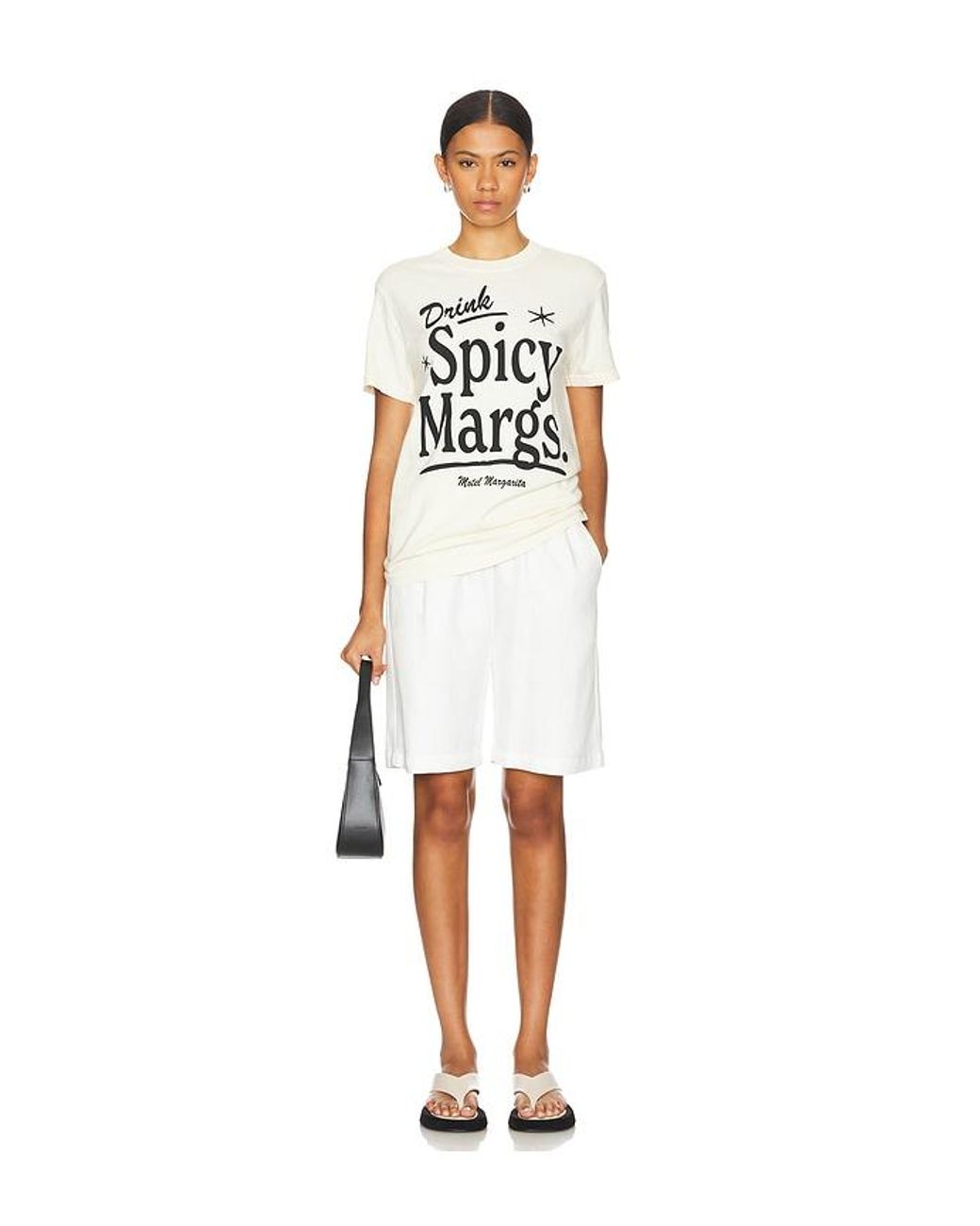 Motel Margarita White Spicy Margs. Tee