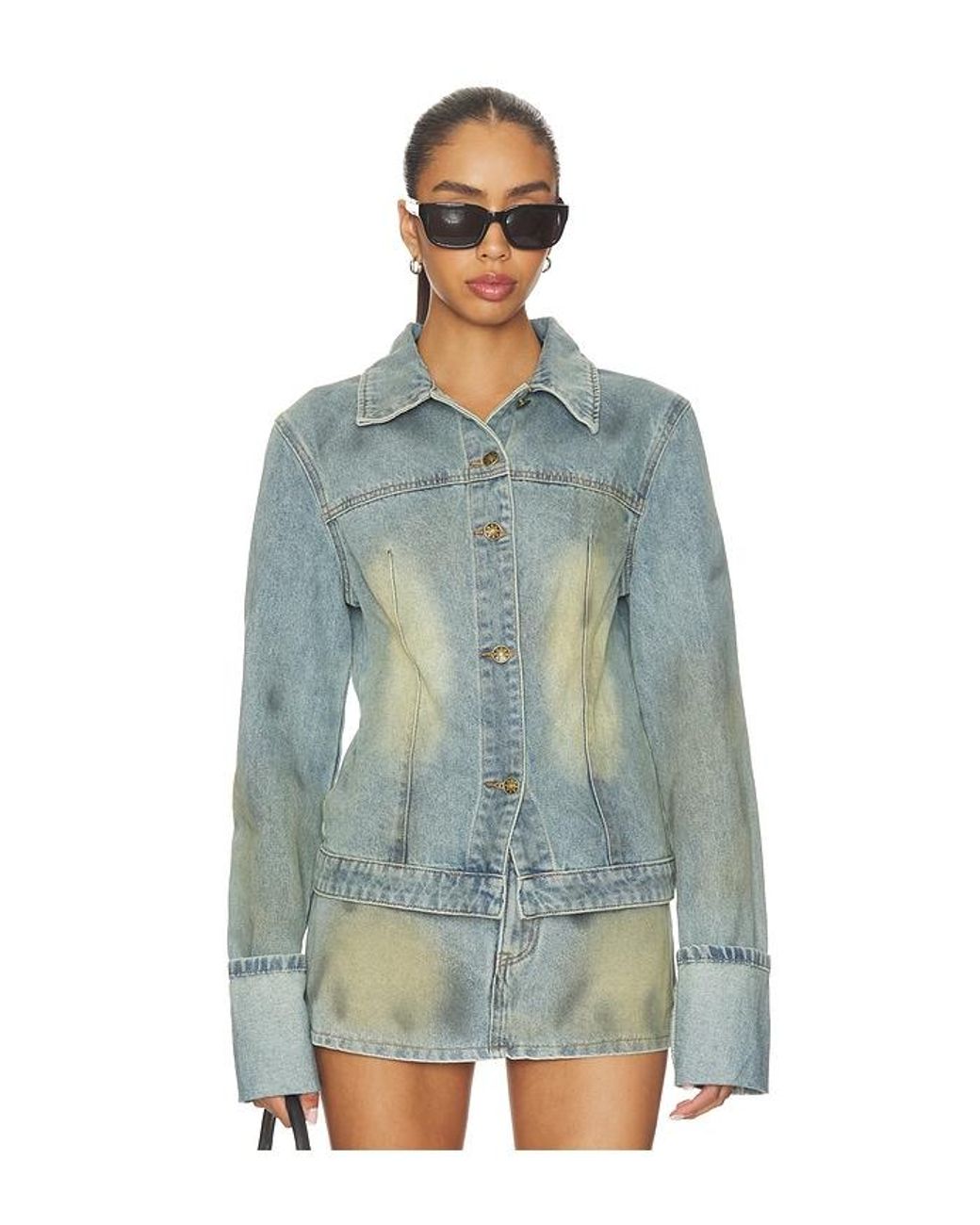 Lioness Blue The Bronx Denim Jacket