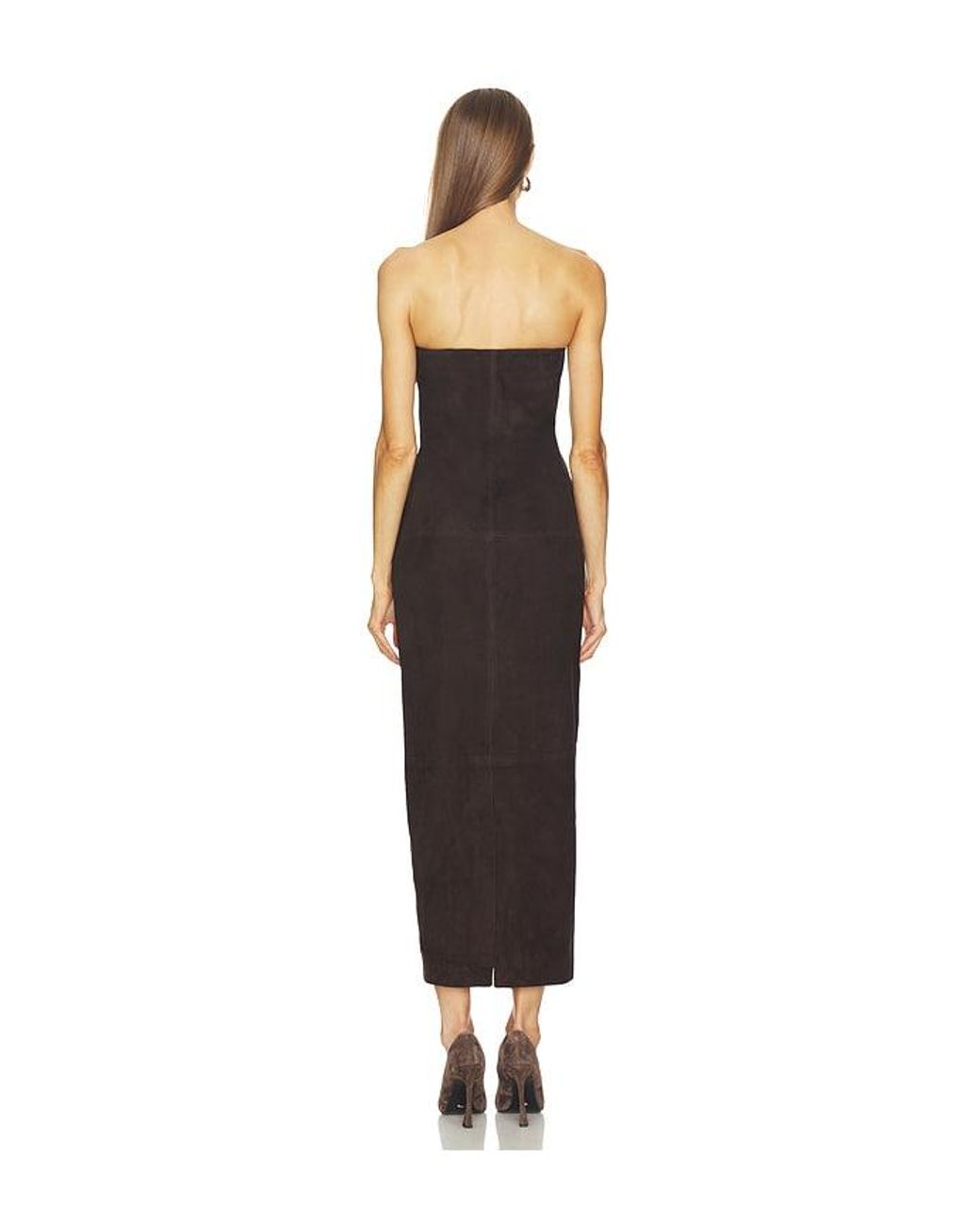 SRG Black Kim Suede Dress