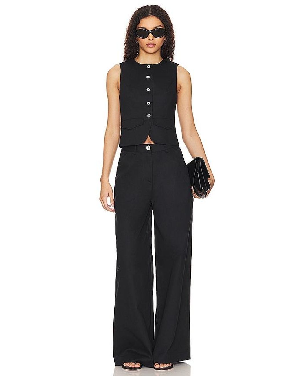 Lovers + Friends Black X Anja Dujaković Savana Pant