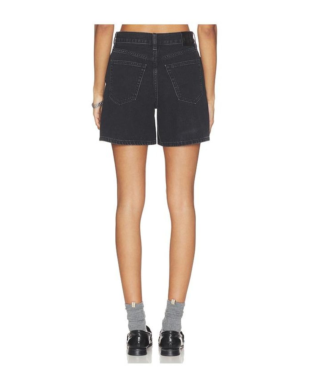 Anine Bing Blue Delaney Short