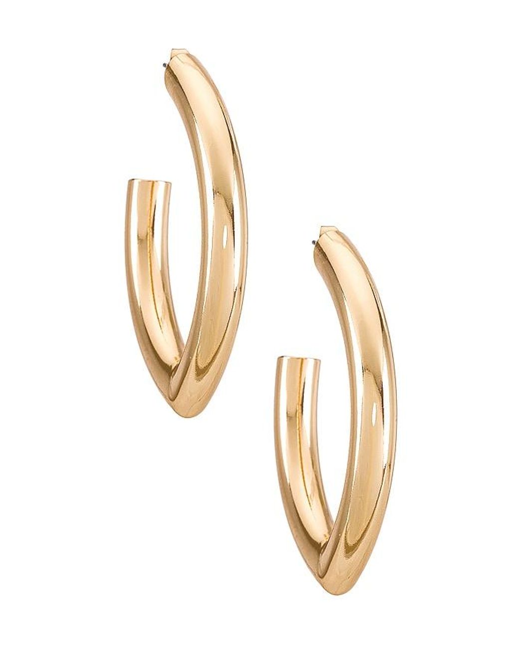 Ettika Metallic Everyday Hoop Earring