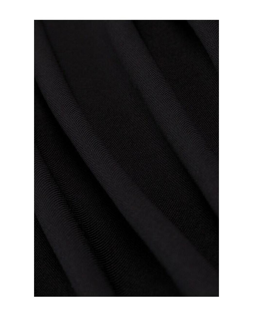HAELO Black Corseted Drape Dress