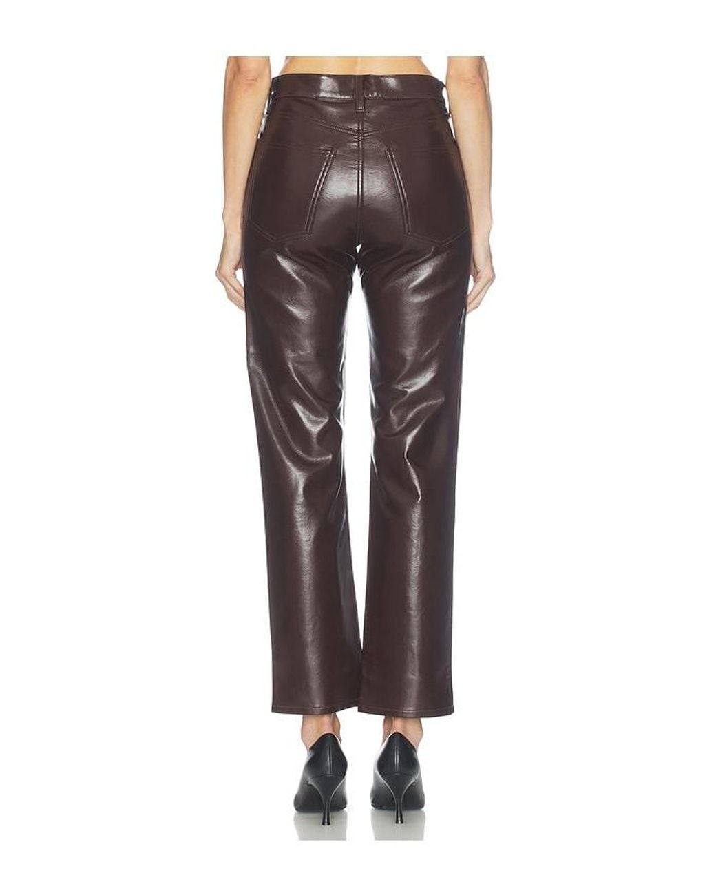 Agolde Black Lana Pant