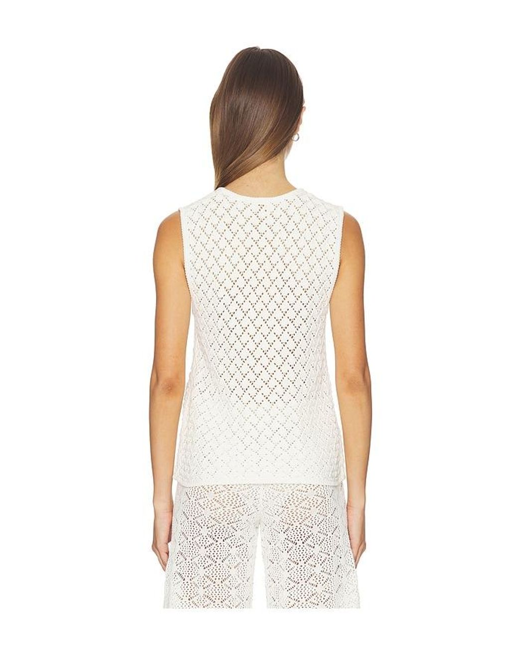 THE GARMENT White Riviera Tie Top