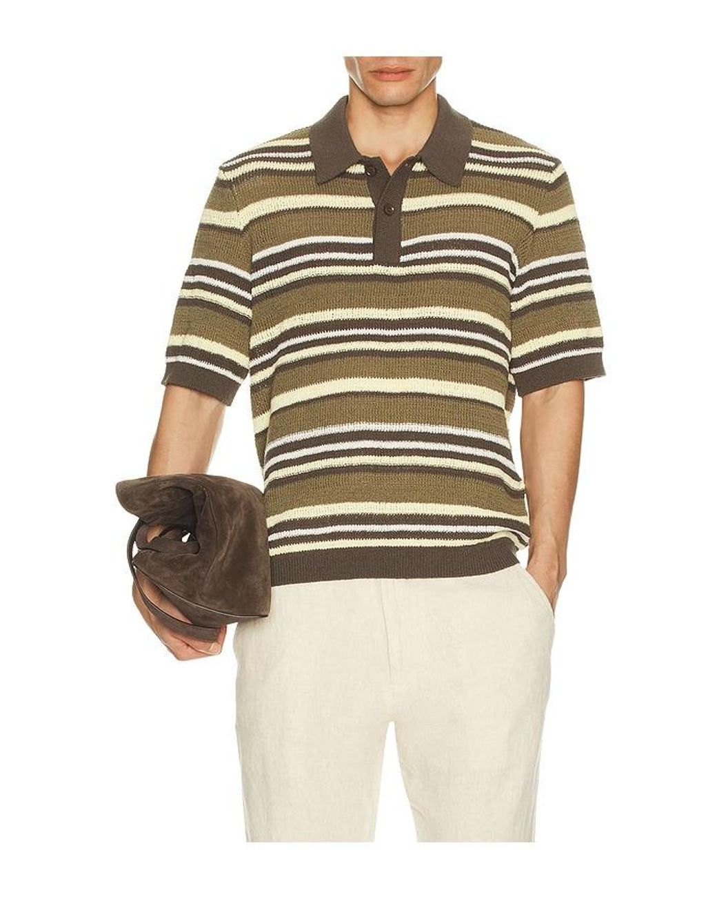 Samsøe & Samsøe Multicolor Samarco Short Sleeve Polo for men