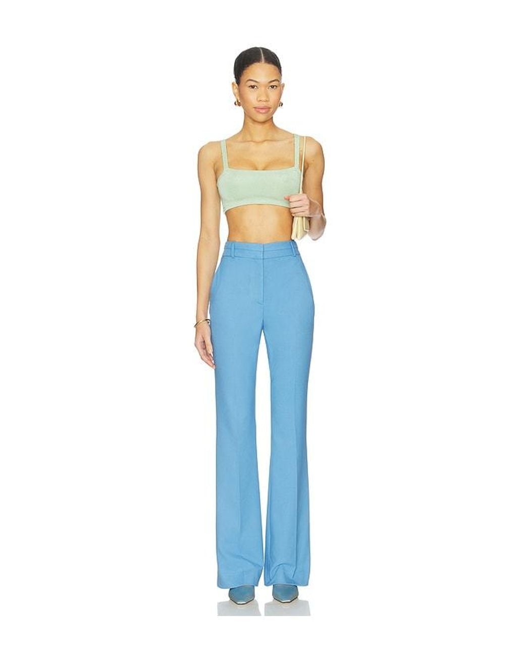 Veronica Beard Blue Melvin Pant