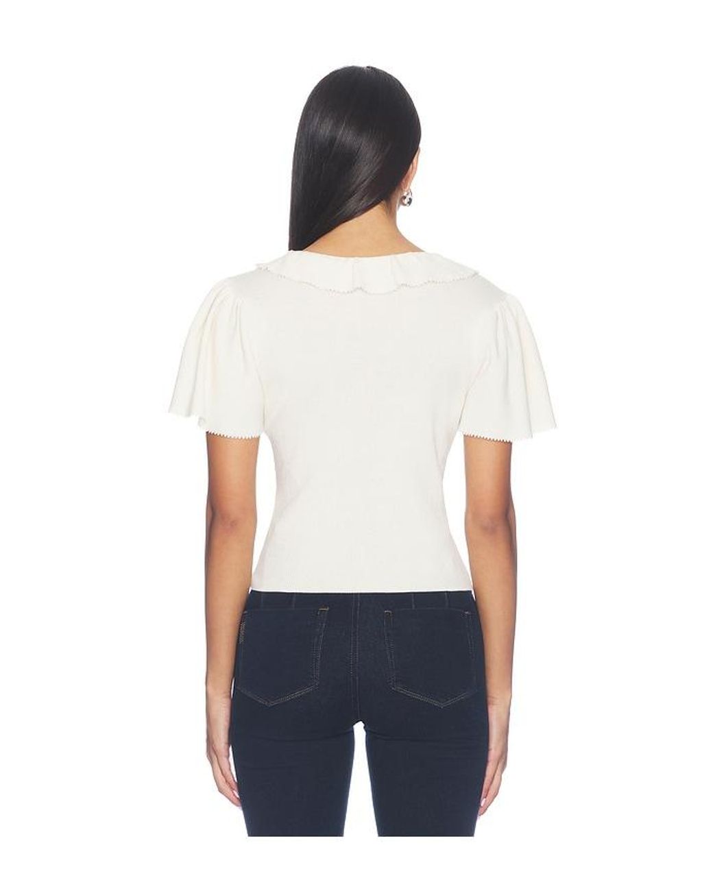 PAIGE Blue Inaya Top