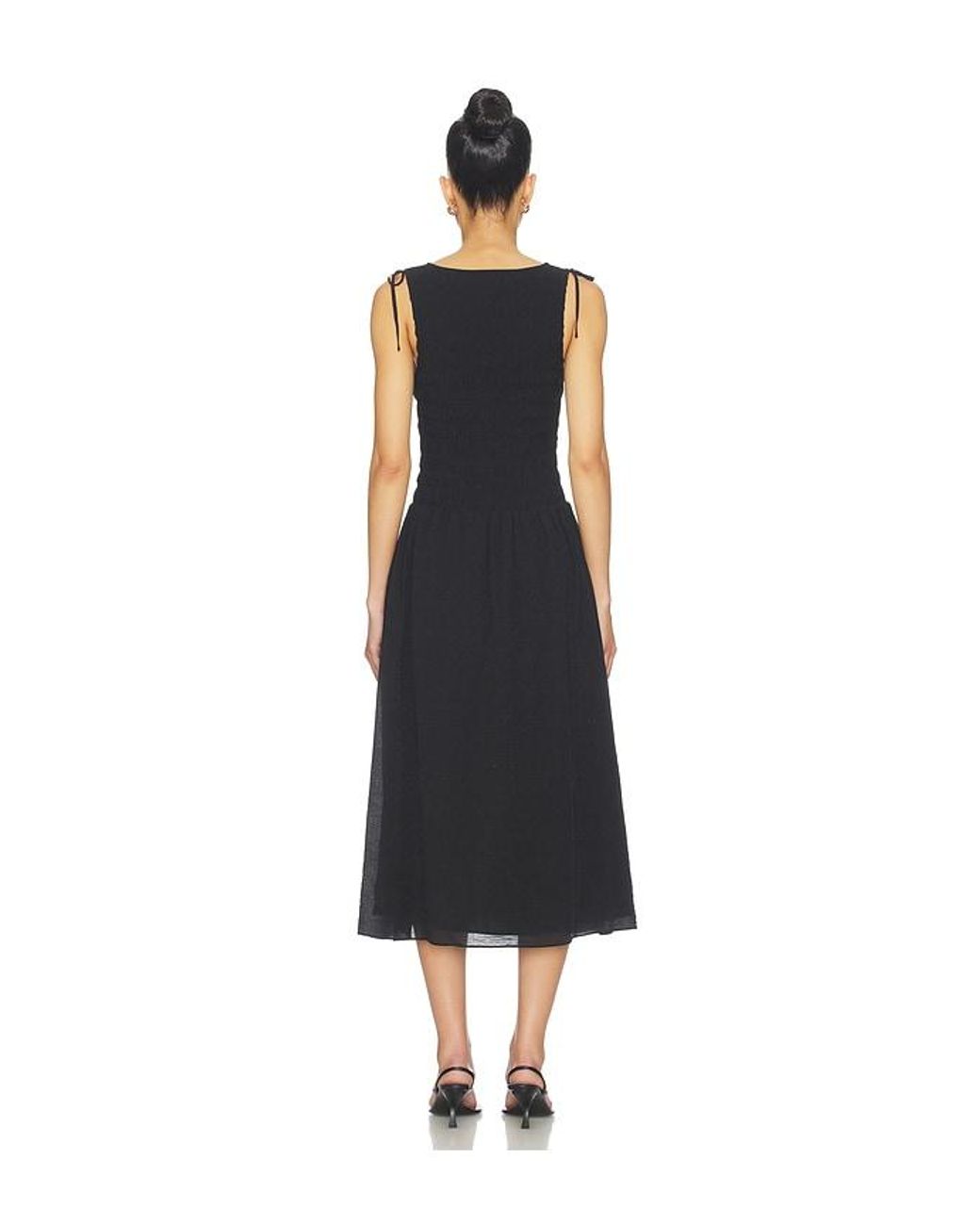 PAIGE Black Sebastian Dress