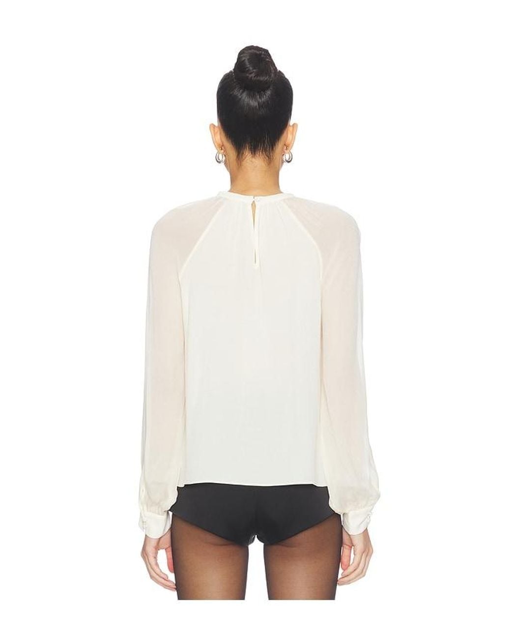 Generation Love White Aurelia Bow Blouse