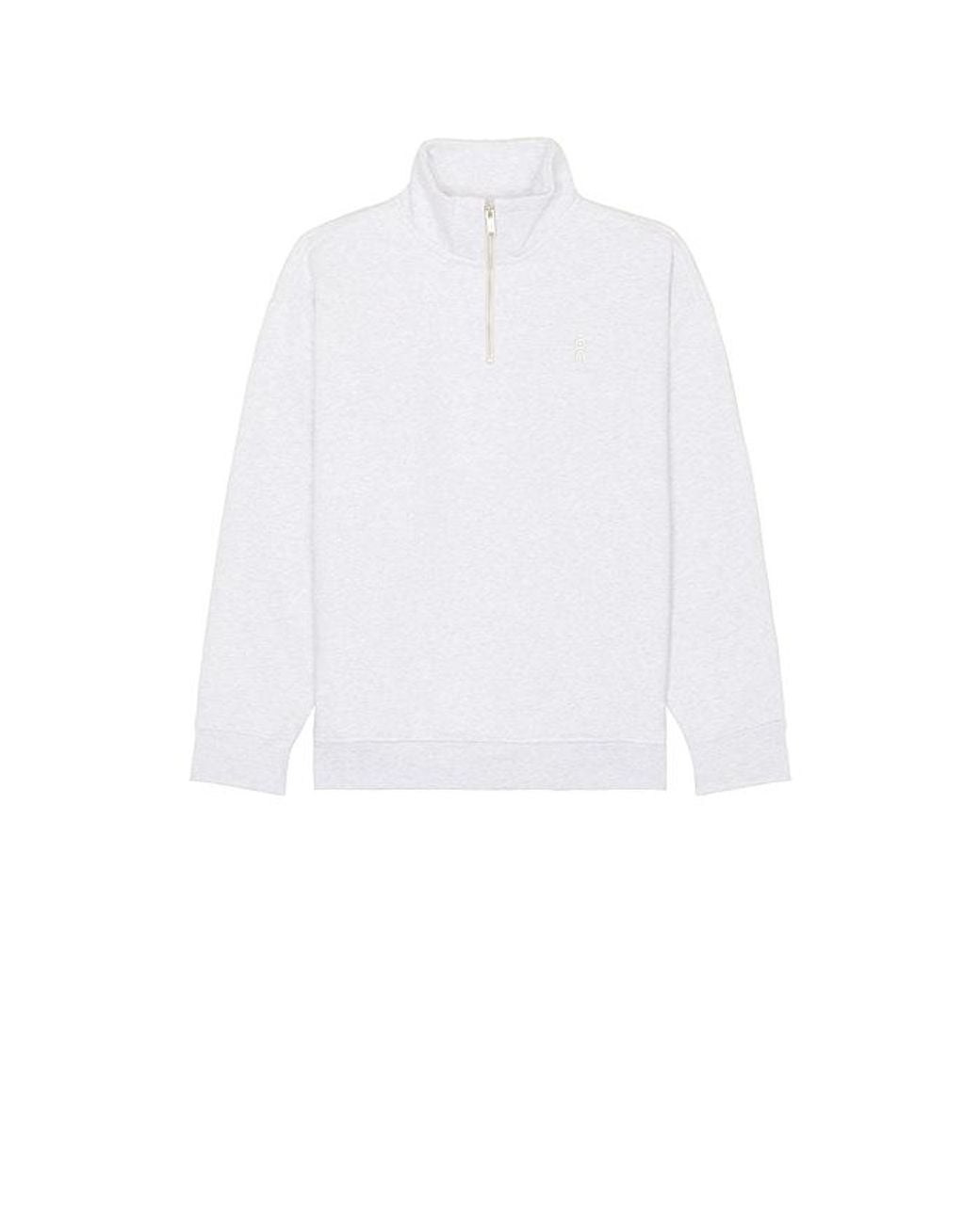 On Shoes White Club Collective 1/4 Zip for men