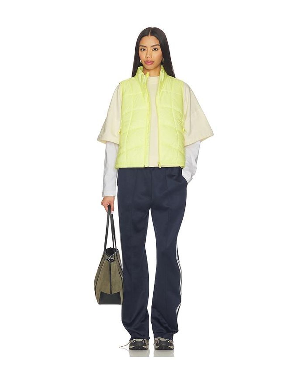 Halfdays Yellow Claude Insulated Vest