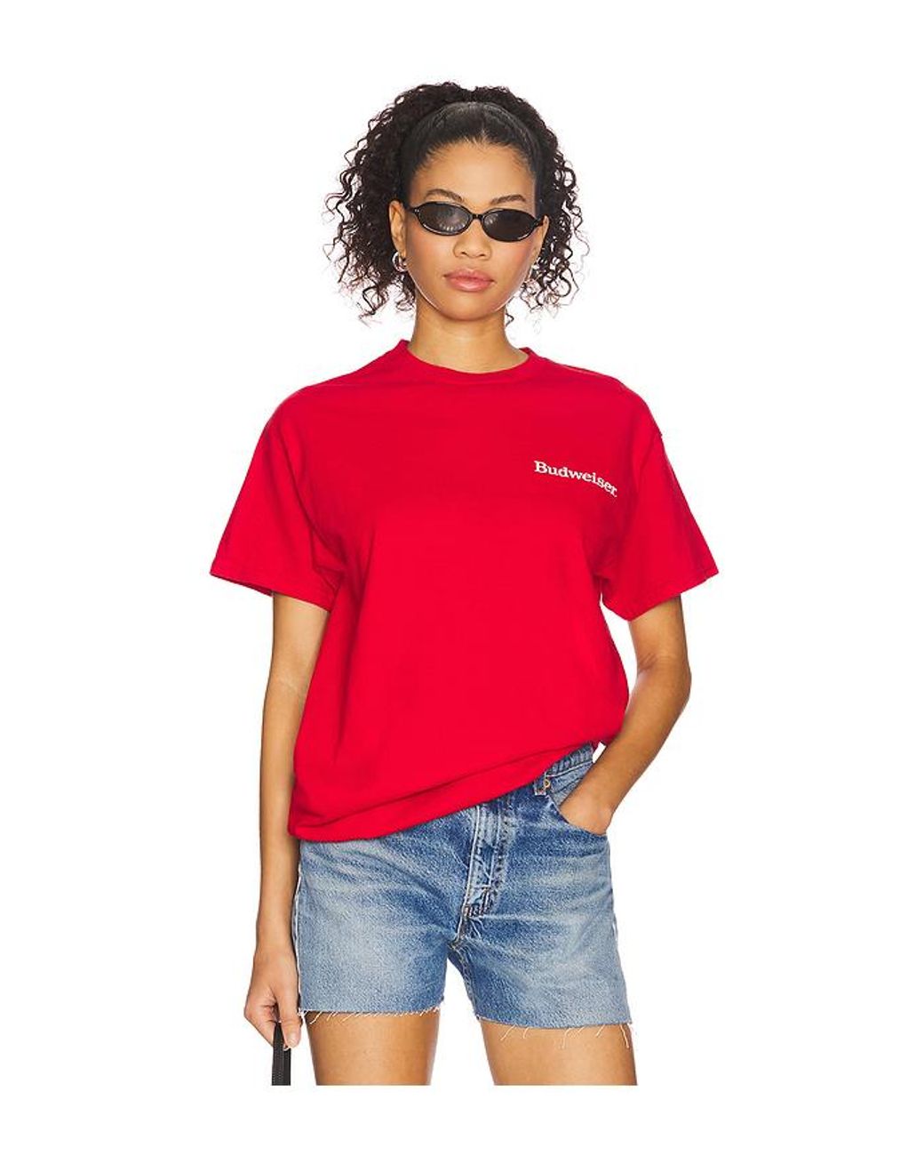 Junk Food Shirt in Red für Herren