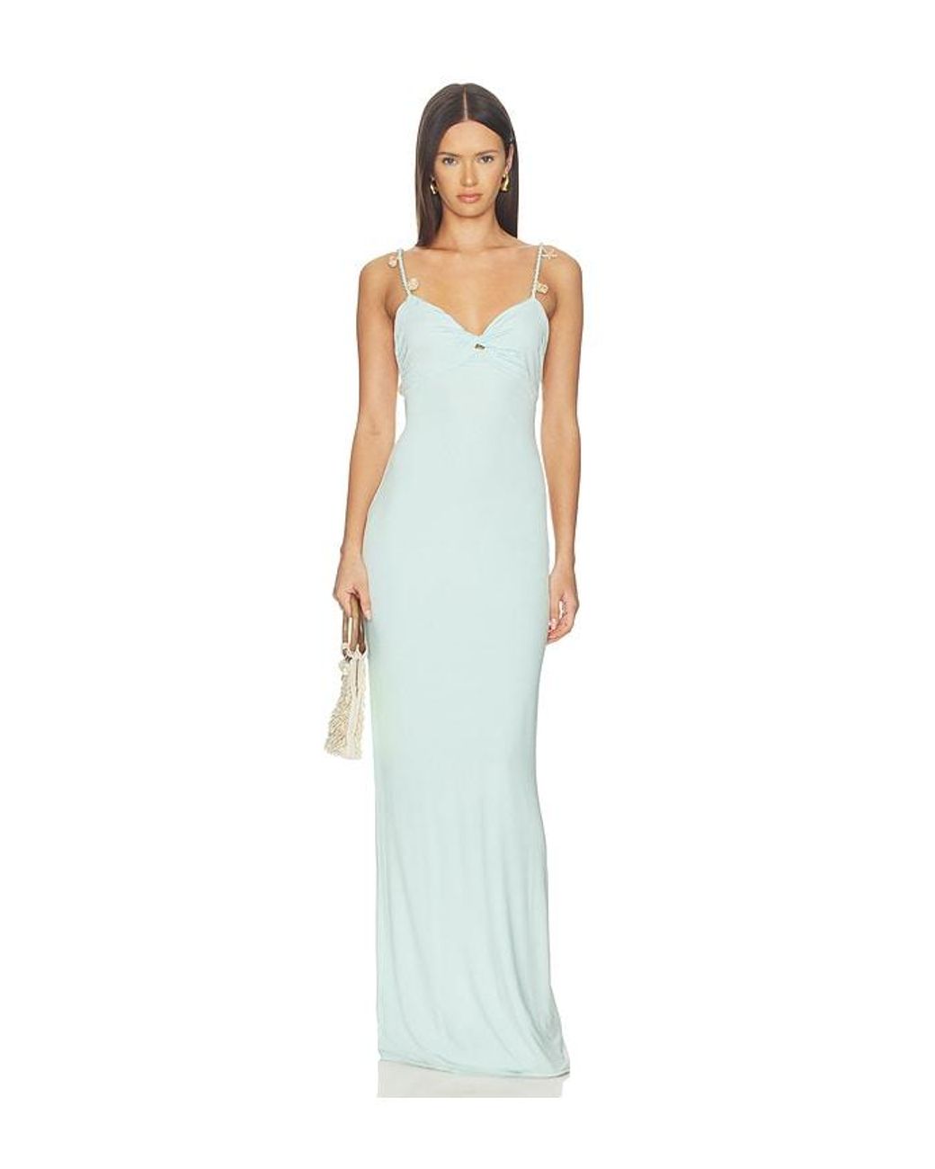 Lovers + Friends White Kirra Gown