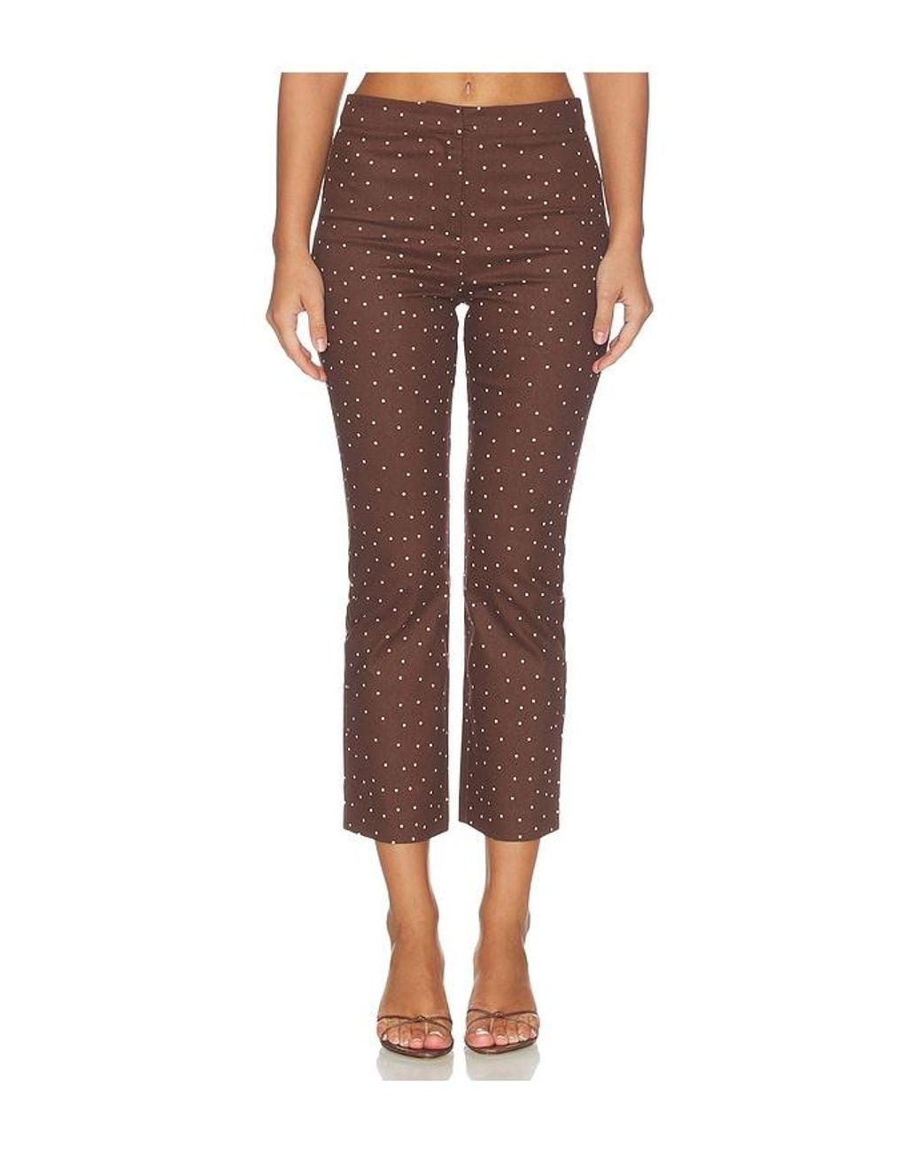 Astr Brown Alma Pants