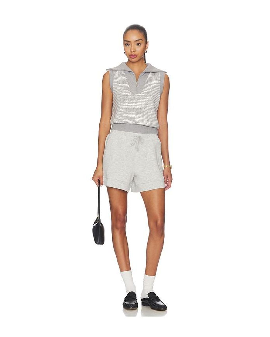 Varley White Atrium High Rise Short