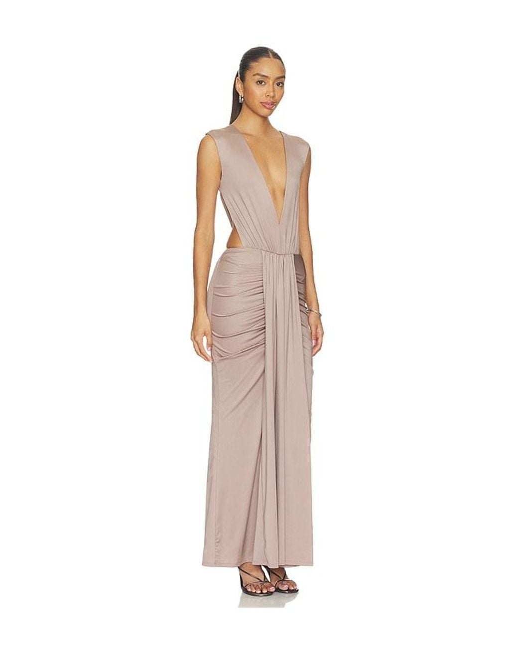 superdown White Brisa Maxi Dress