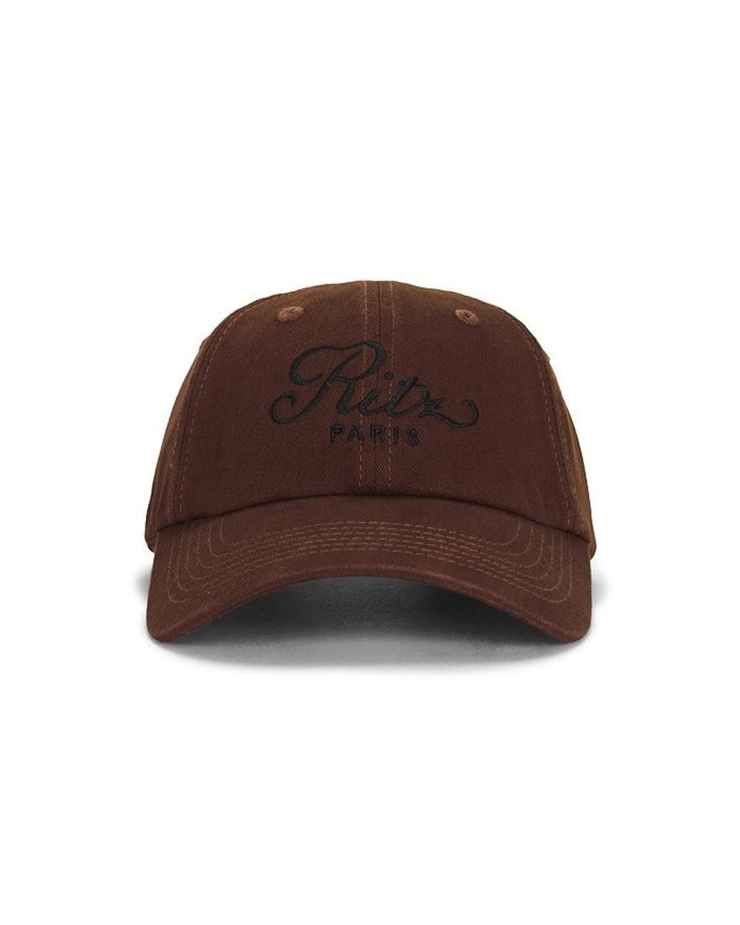 FRAME Brown The Ritz Baseball Cap