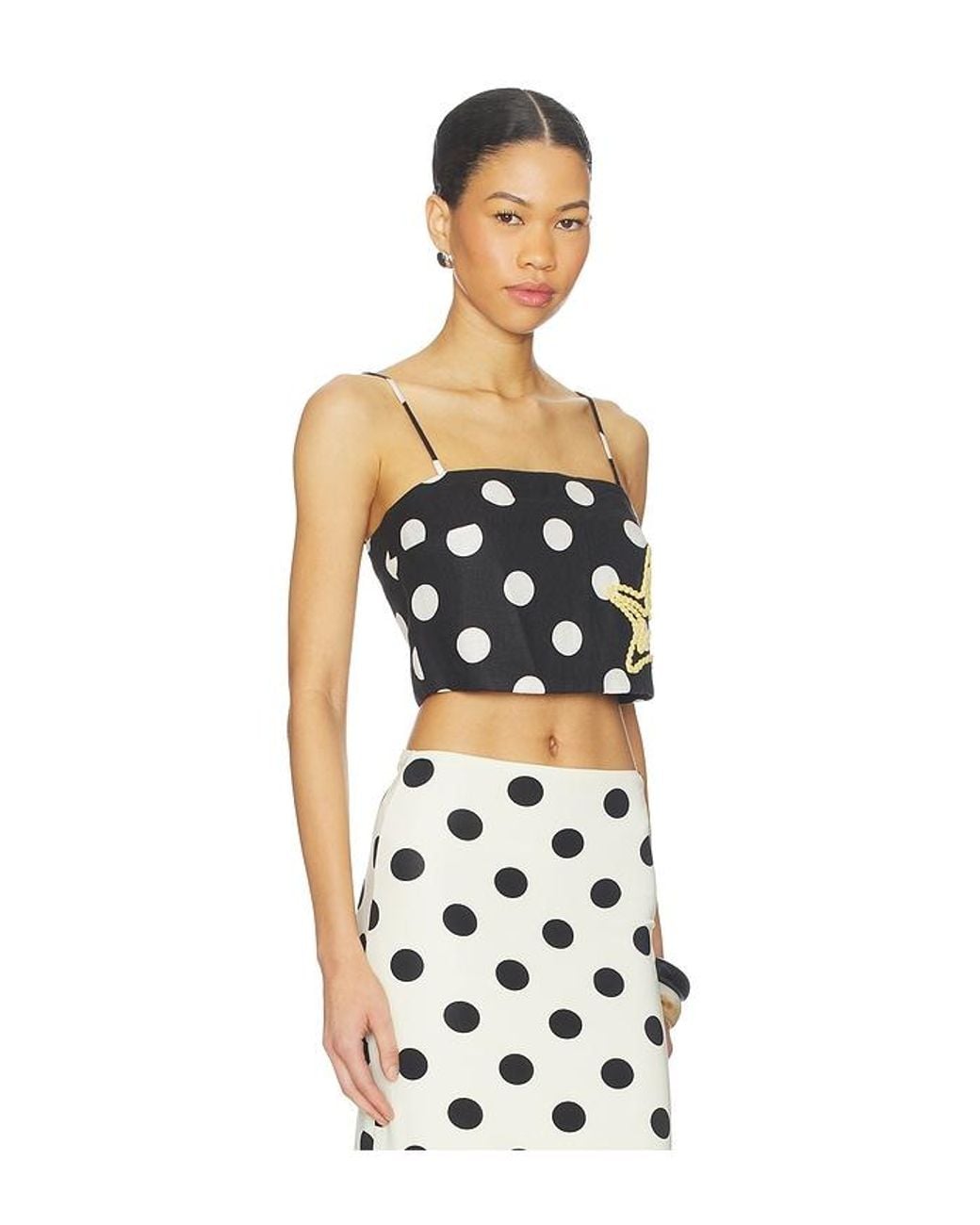 Cala De La Cruz White Ariella Top