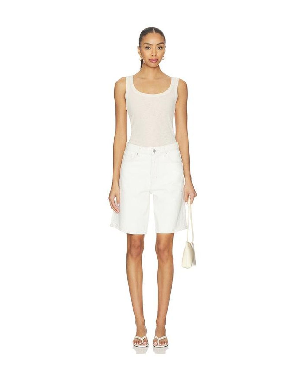 Rails White Agoura Short