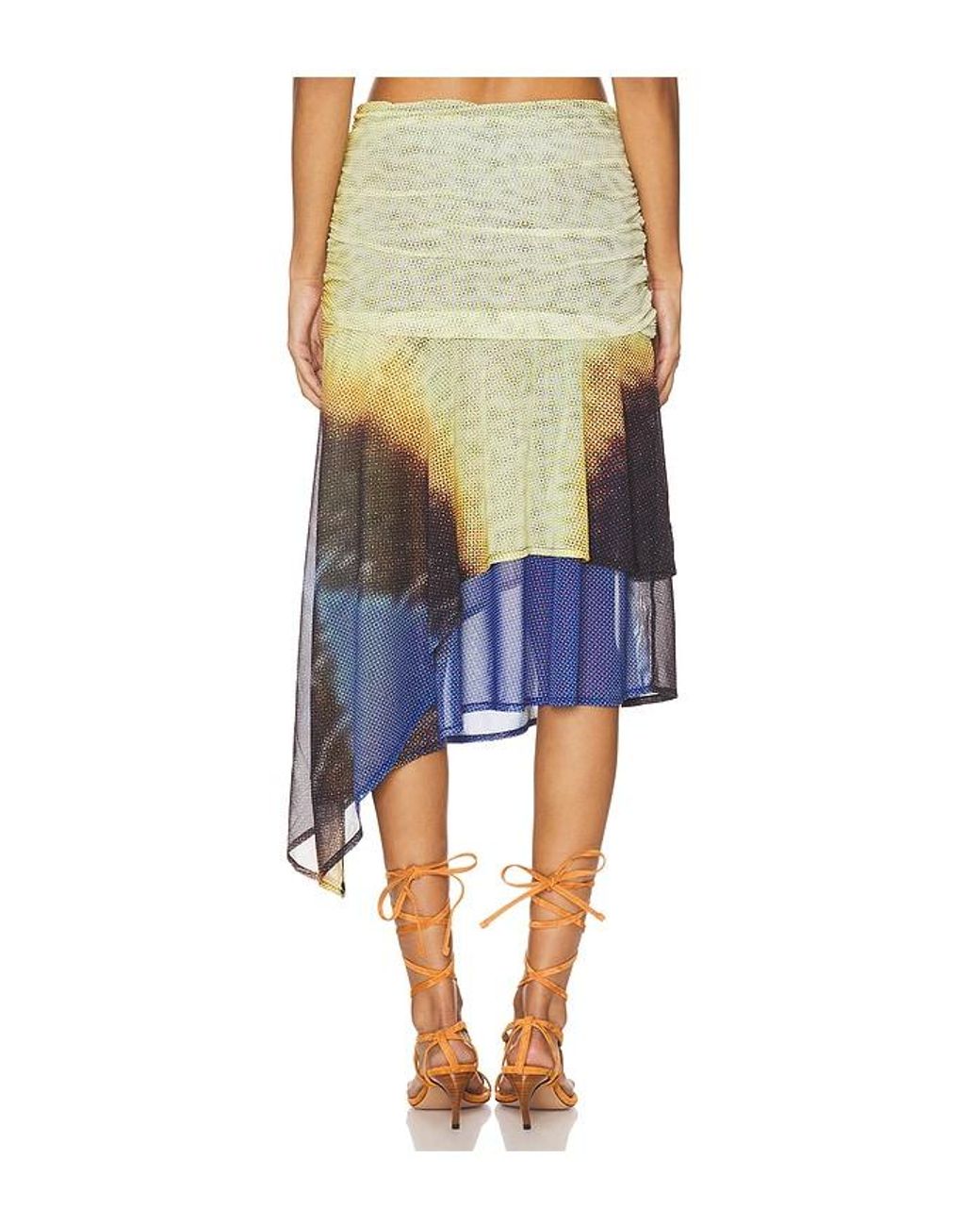 Feners Multicolor Festa Skirt Night