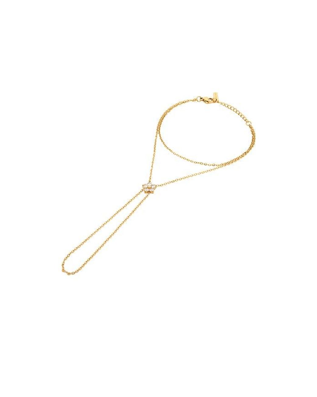 Casa Clara White Belle Anna Hand Chain