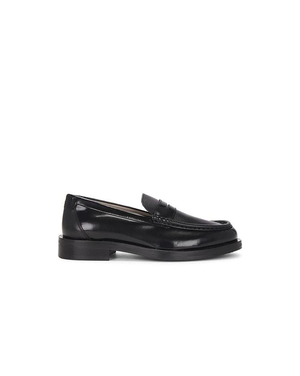 AllSaints Black Bloom Loafer for men
