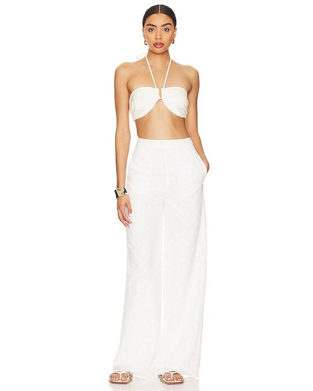 Tularosa White Dakota Pants