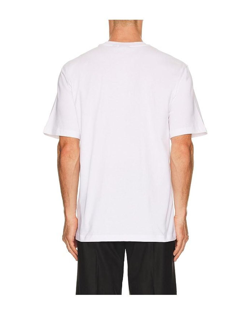 Daily Paper White Dias Stacked T-Shirt for men