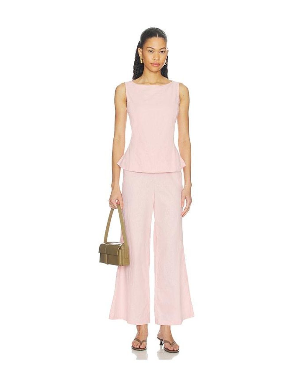 Juillet Pink Margot Pant