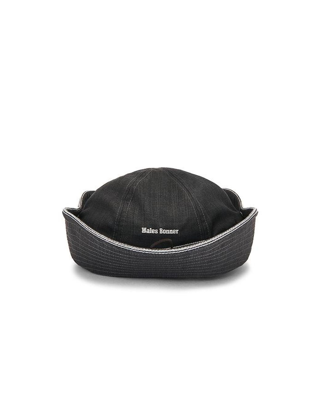 Adidas by Wales Bonner Black Bucket Hat for men