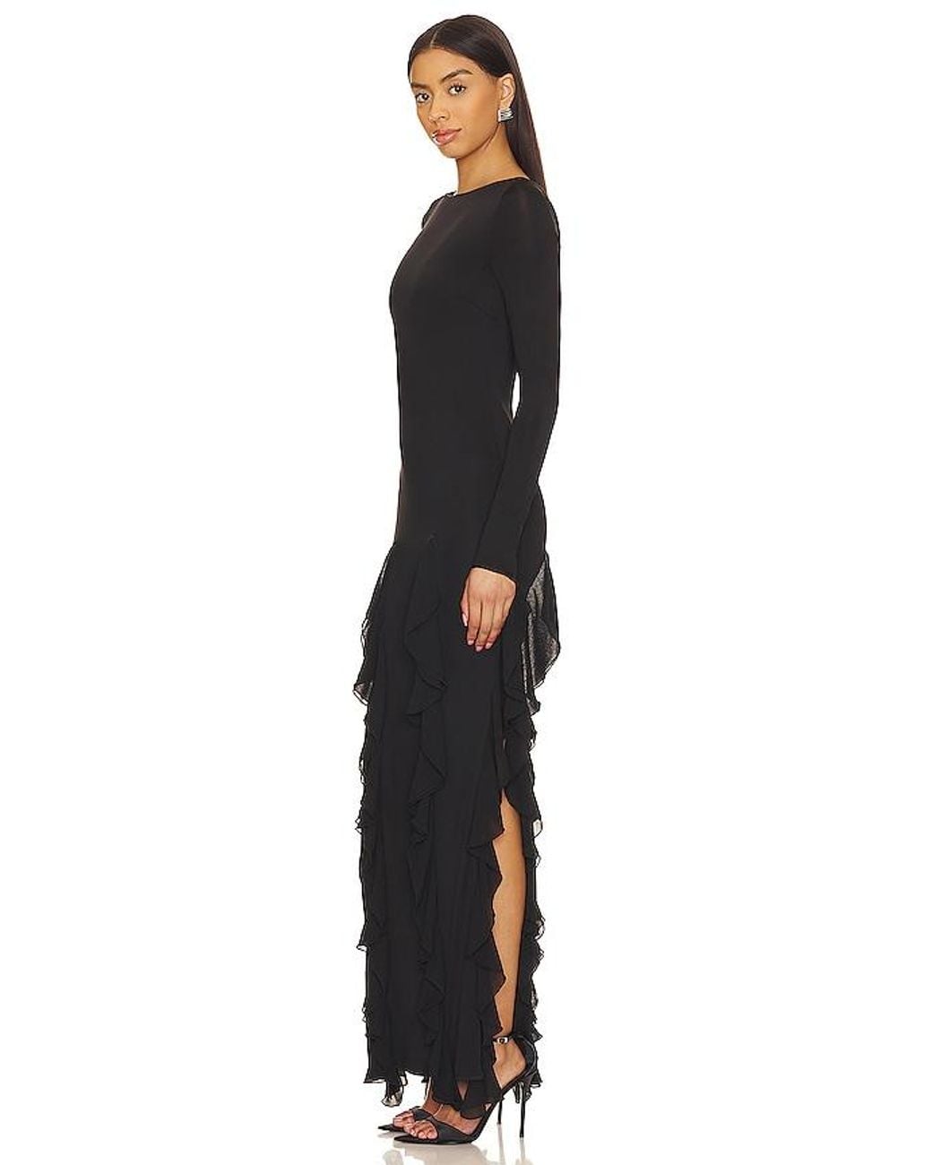 Nbd Black Daphne Maxi Dress