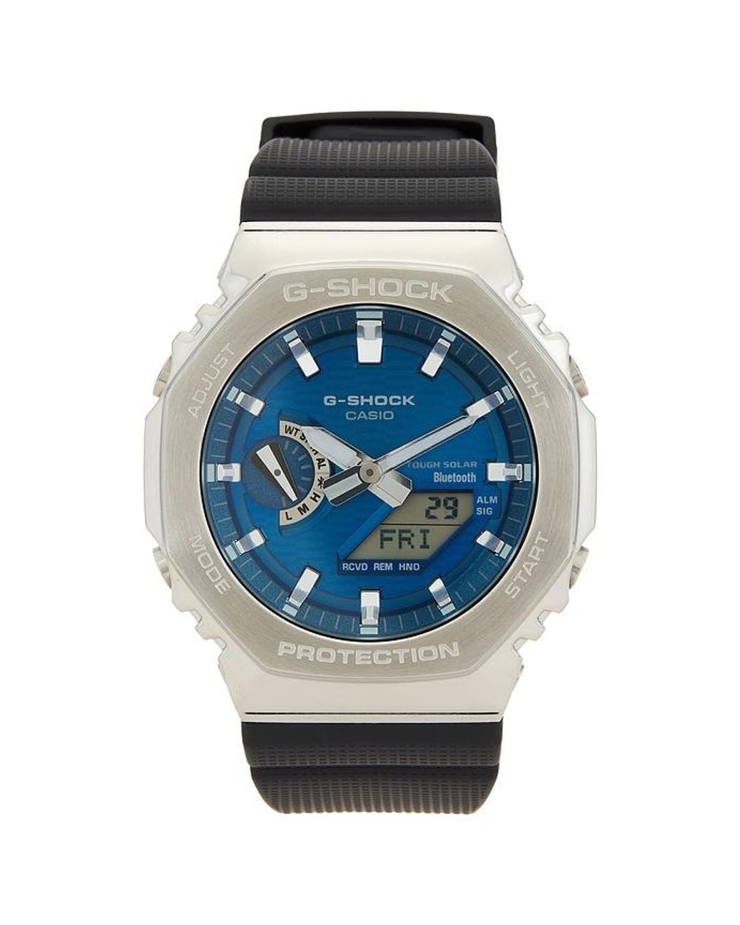 G-Shock Blue Gbm Solar Series Watch for men