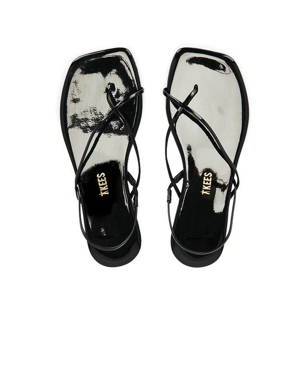 TKEES Black Millie Sandal