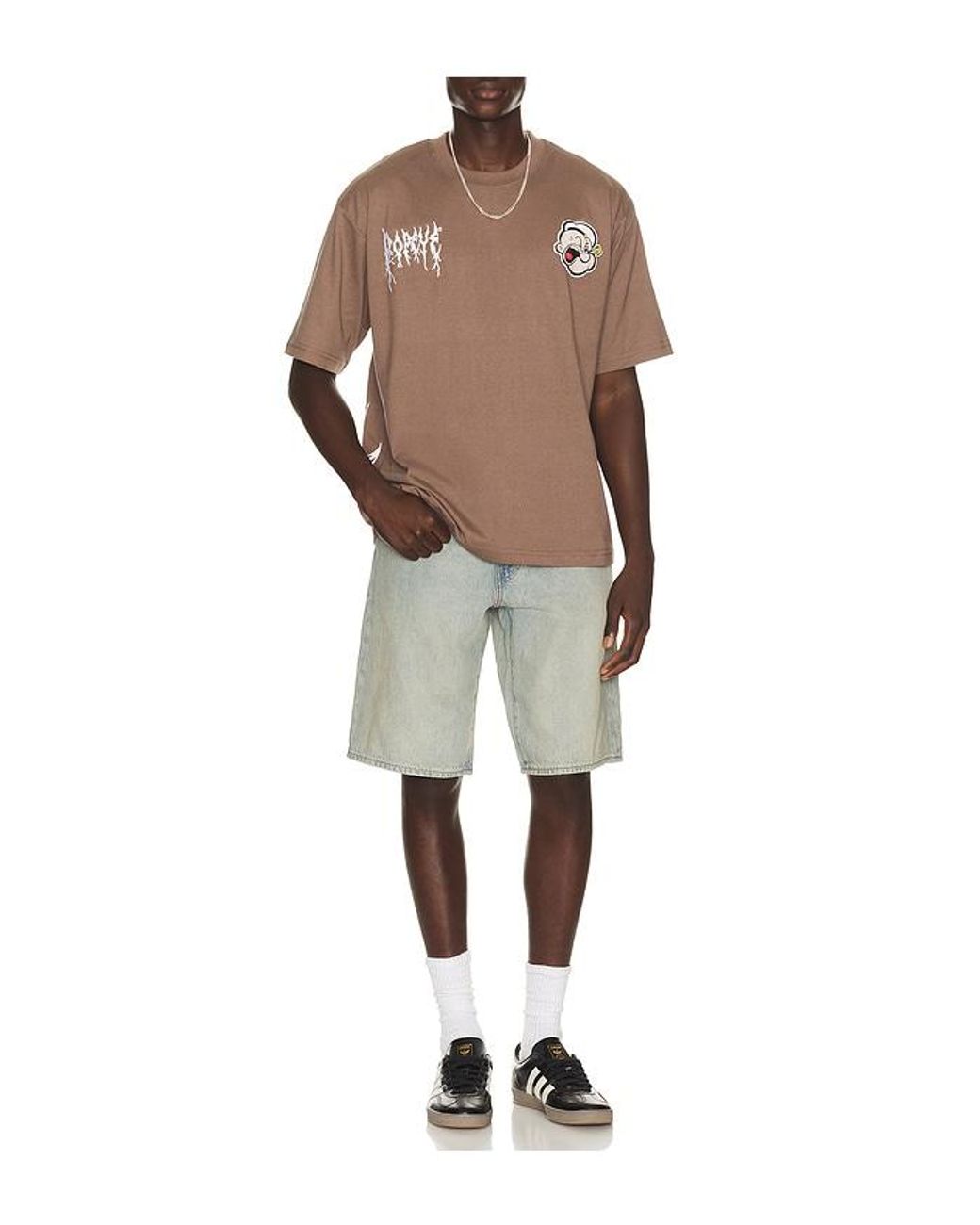 Reason Blue Popeye Tee for men