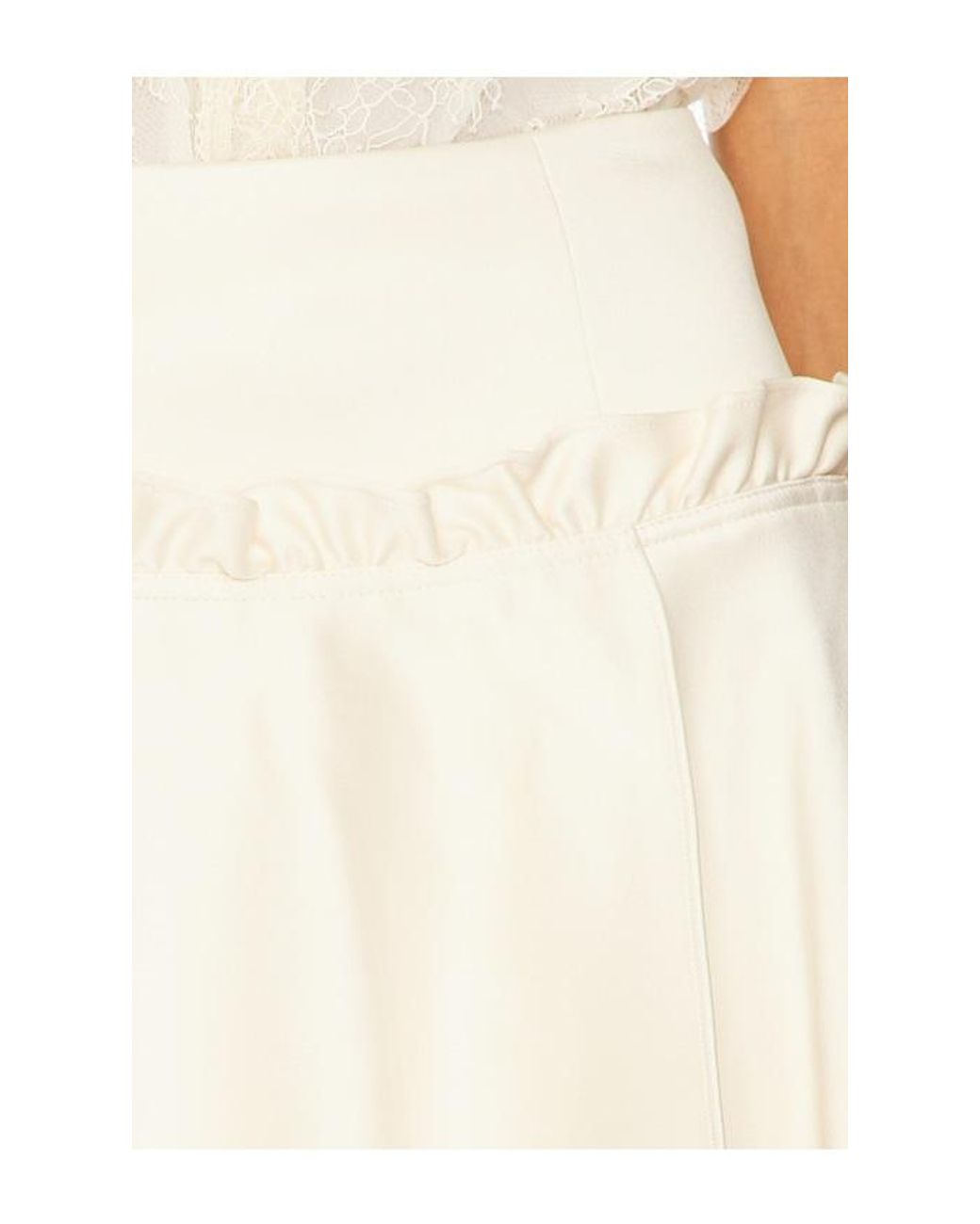 AKNVAS Natural Vera Satin Skirt