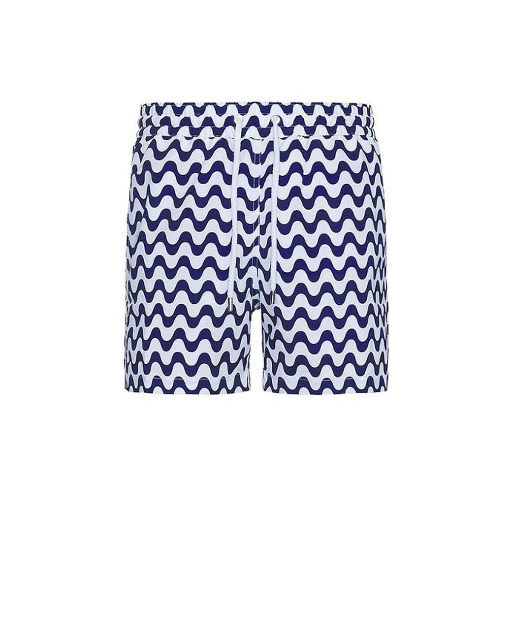 Frescobol Carioca Blue Copacabana Sport Swim Shorts for men