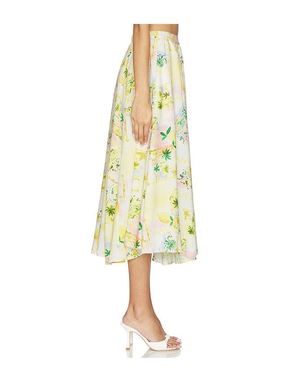Astr Yellow Kaleigh Skirt