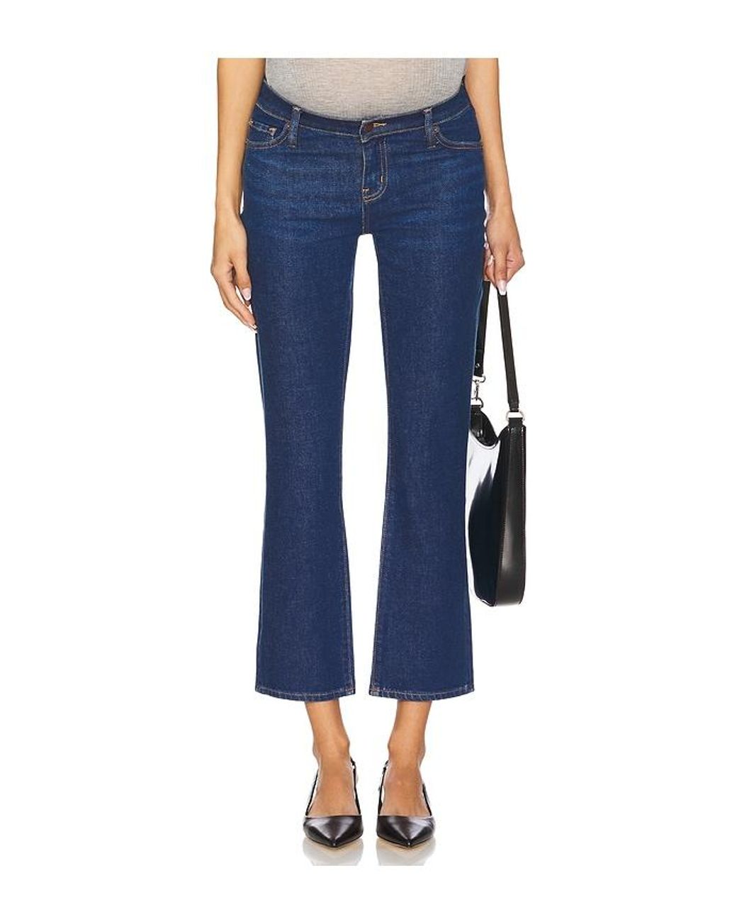 HATCH Blue The Straight Leg Maternity Jeans